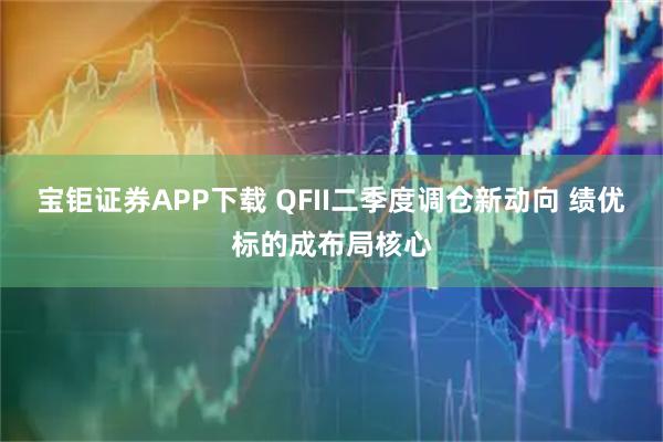 宝钜证券APP下载 QFII二季度调仓新动向 绩优标的成布局核心